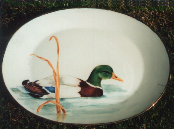 Mallard Duck Painted by Ellen Oldani
