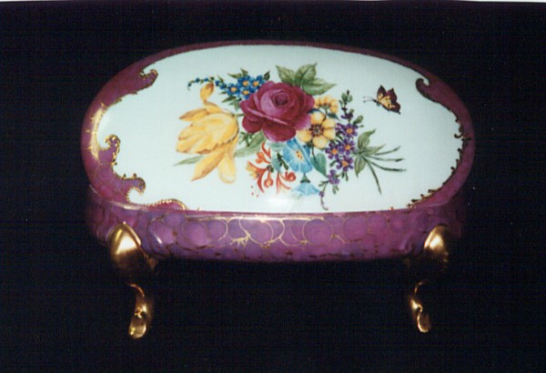 Hand Painted Box by Katie Jackson