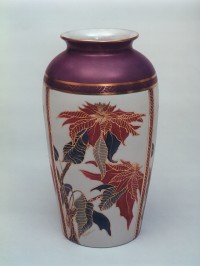 Poinsettia Vase